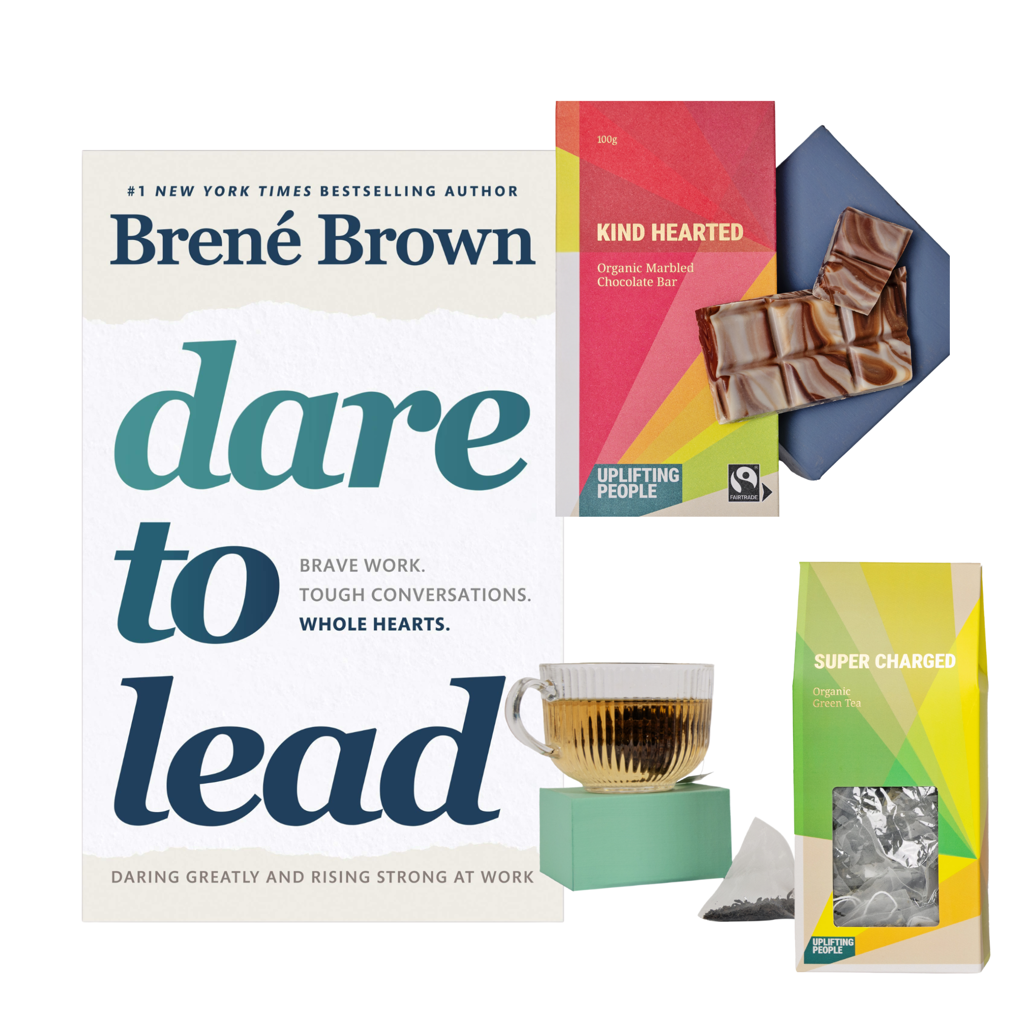 Dare to Lead and Chocolate & Tea Gift set