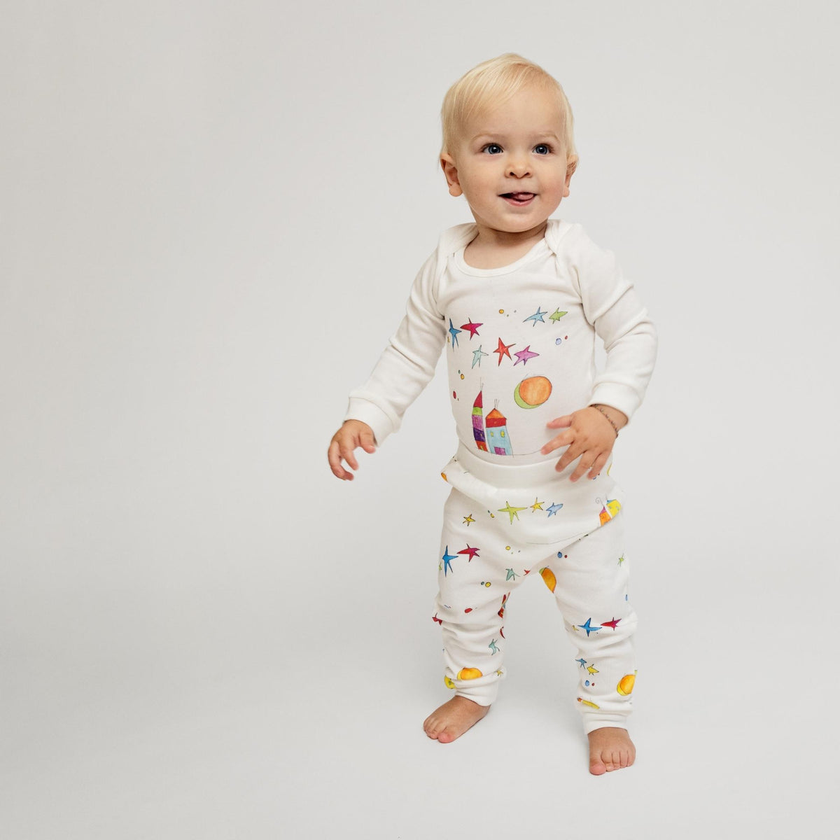 Flying Edna x From Babies with Love - Selena organic baby gift set