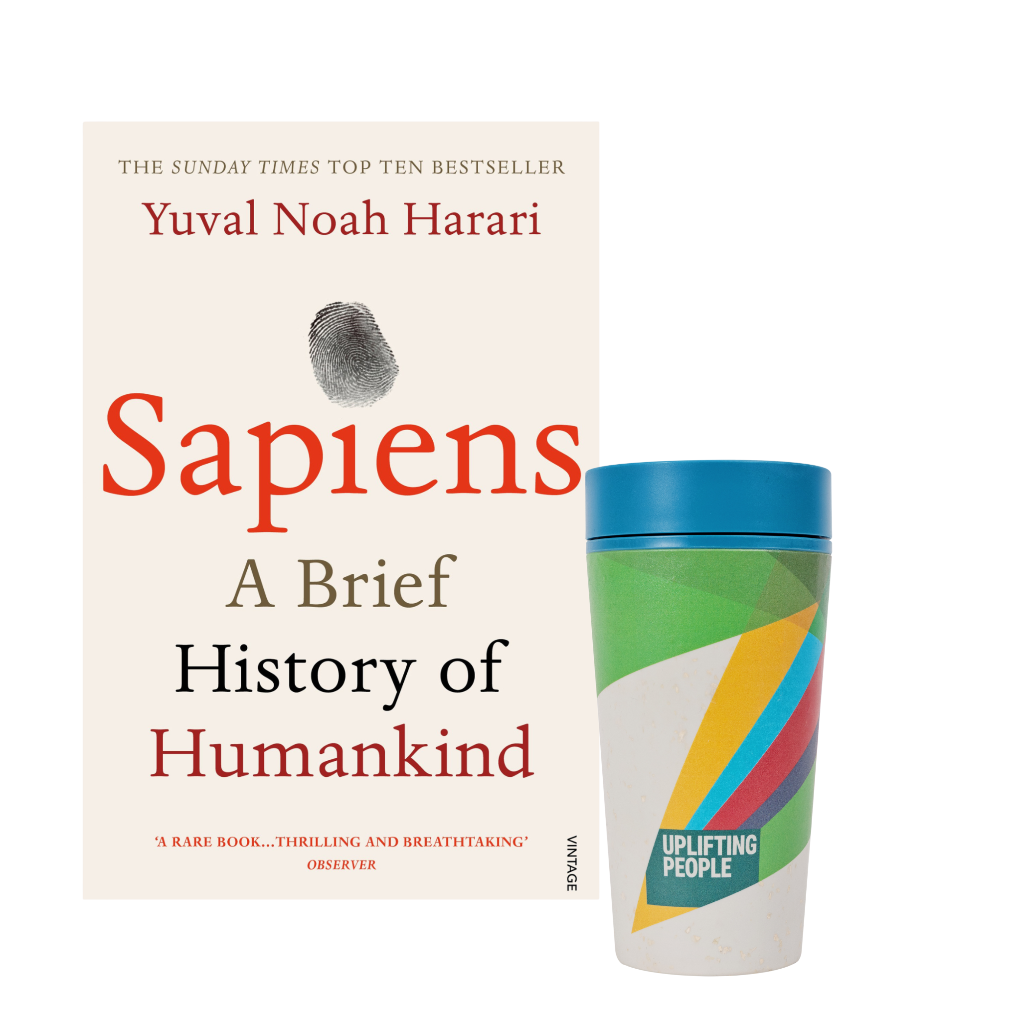 Sapiens & Travel Mug Gift Set