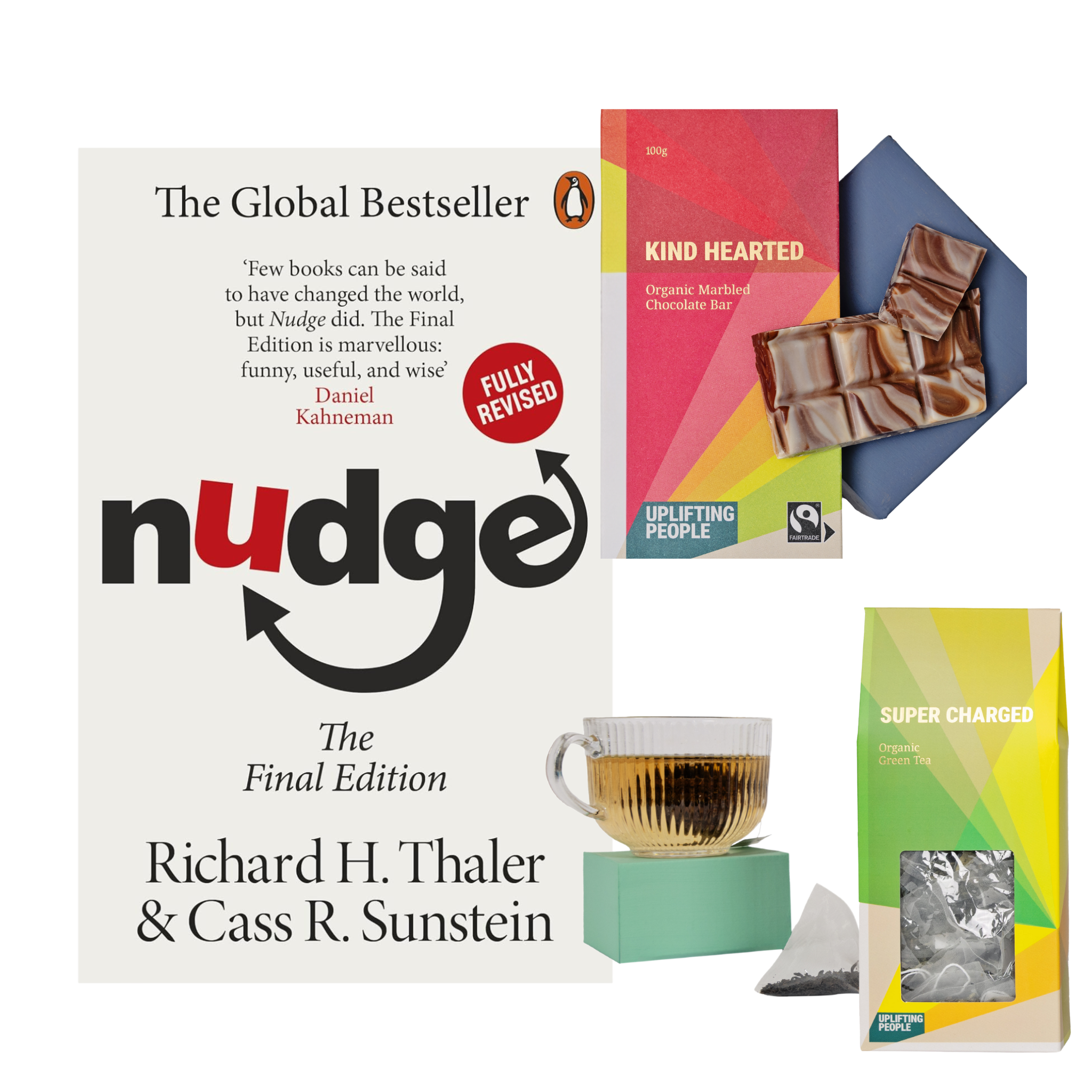 Nudge and Chocolate & Tea Gift set